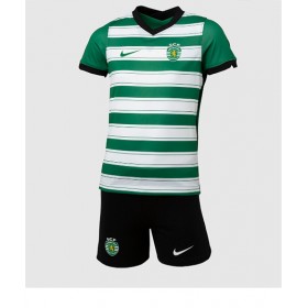 Baby Fußballbekleidung Sporting CP Heimtrikot 2022-23 Kurzarm (+ kurze hosen)